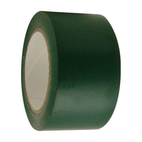 JVCC Premium Colored Vinyl Tape (V-36P): 3 in. x 36 yds. (Dark Emerald Green)