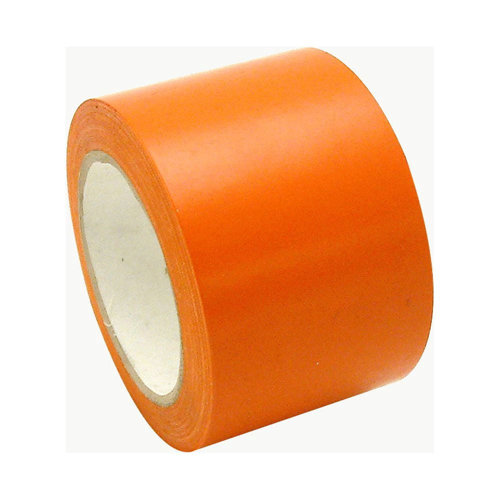 JVCC Premium Colored Vinyl Tape (V-36P): 3 in. x 36 yds. (Orange)