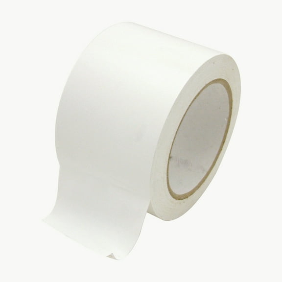 JVCC Premium Colored Vinyl Tape (V-36P): 3 in. x 36 yds. (White)