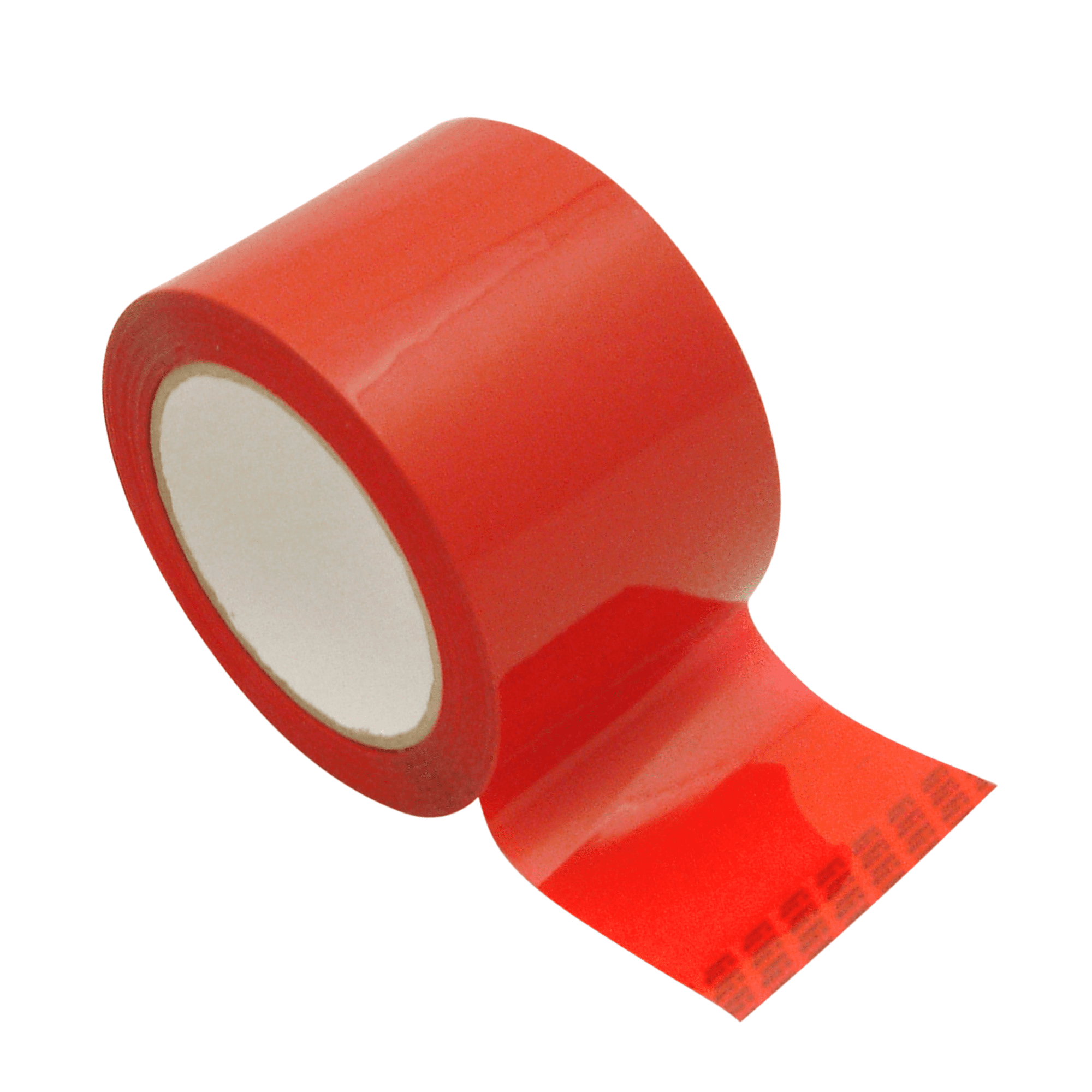 JVCC Premium Grade Colored Packaging Tape (OPP-26C): 3 in. (72mm actual) x 72 yds. (Red)