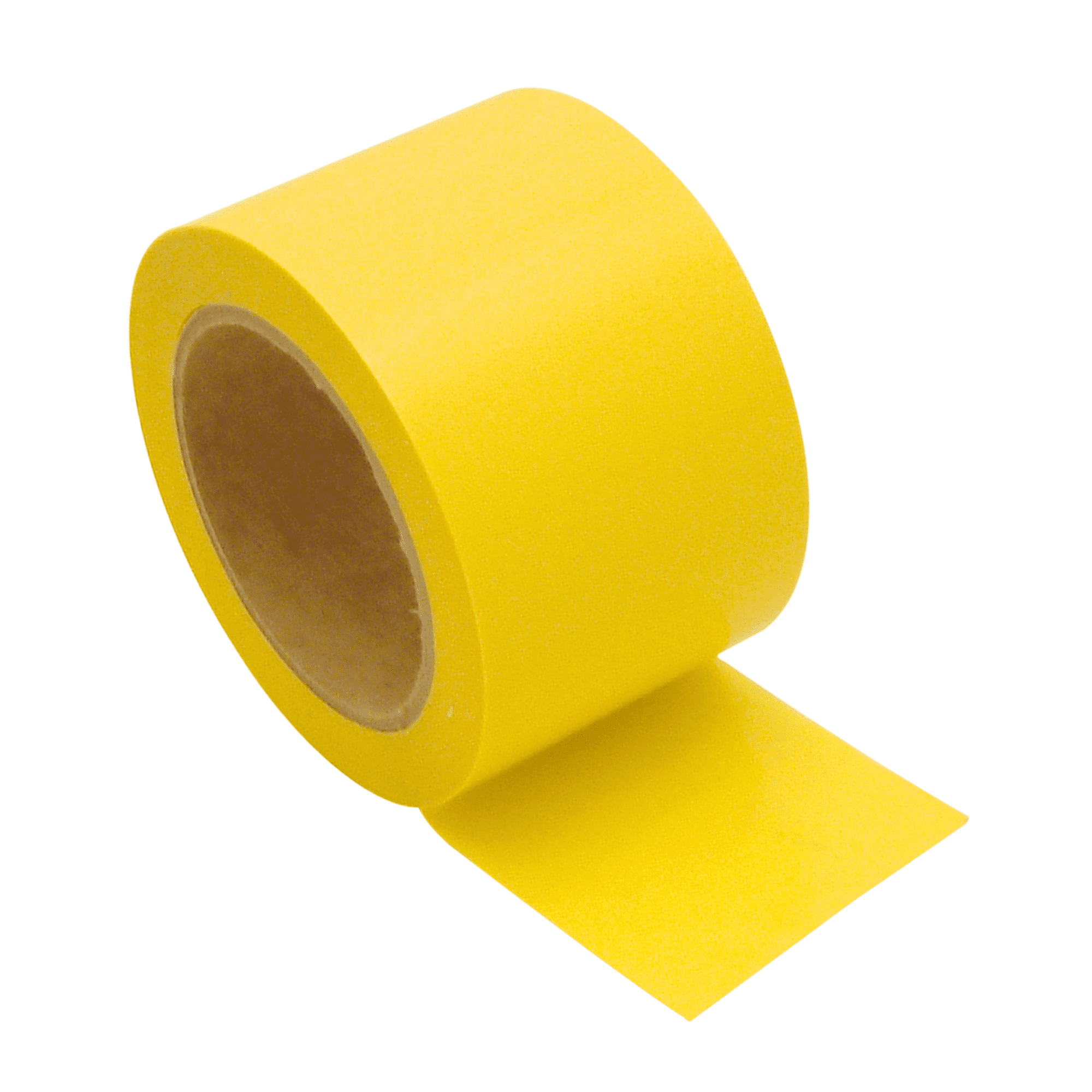 JVCC Premium Grade Colored Packaging Tape (OPP-26C): 3 in. (72mm actual) x 72 yds. (Yellow)