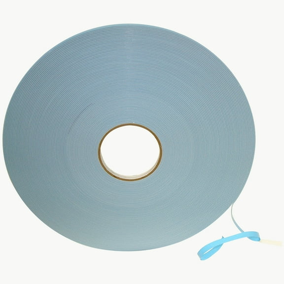 JVCC Window Glazing Tape [Double-Sided, Closed Cell] (DC-WGT-01): 1/2 in. x 50 yds. x 1/16 in. thick (White)