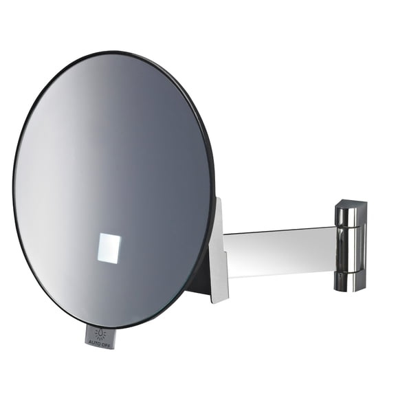 JVD ECLIPS Round Mirror with light - Flat arm