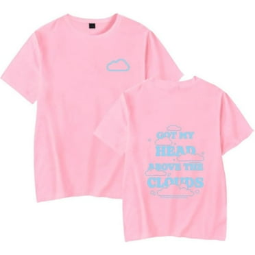 JVKE Clouds Merch Short Sleeve T-shirt Unisex Fashion Crew Neck Top
