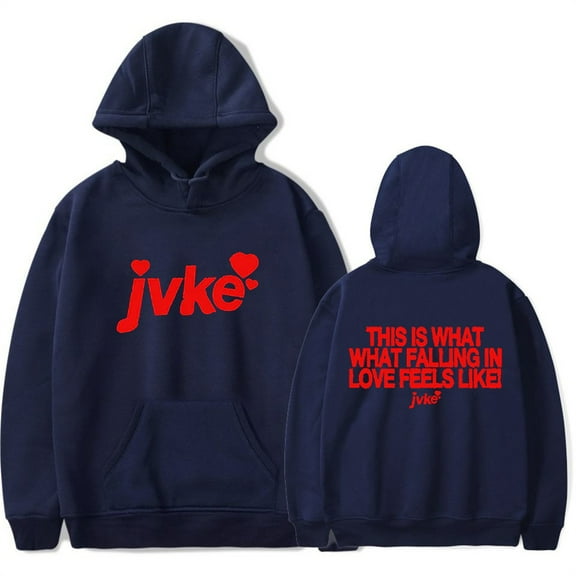 JVKE Falling in Love Hoodie Fashion Sweatshirt Cosplay Pullover Harajuku Clothes