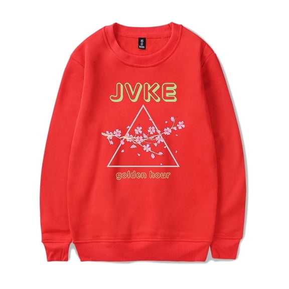 JVKE Golden Hour Album Long Sleeve Unisex Fashion Round Neck Pullover Casual Streetwear