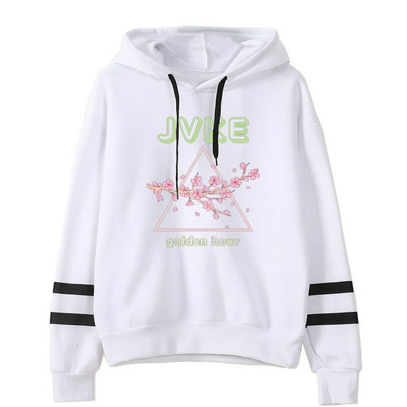 JVKE Golden Hour Album Pullover Hoodie Vintage Pocketless Sweatshirts Fashion Clothes