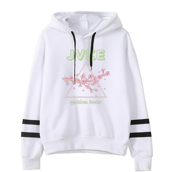 JVKE Golden Hour Album Pullover Hoodie Vintage Pocketless Sweatshirts Fashion Clothes
