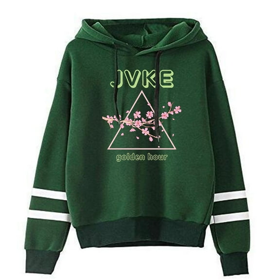 JVKE Golden Hour Album Pullover Hoodie Vintage Pocketless Sweatshirts Fashion Clothes