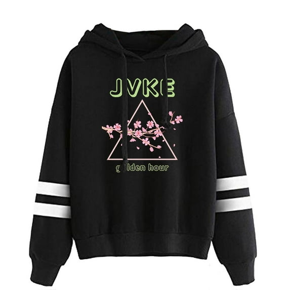 JVKE Golden Hour Album Pullover Hoodie Vintage Pocketless Sweatshirts Fashion Clothes