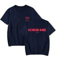 thumbnail image 1 of JVKE Kiss Me T-Shirts Merch Women Men Clothes Trend Casual Short Sleeve Top, 1 of 4
