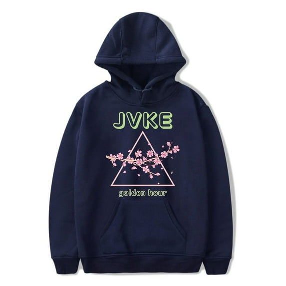 JVKE Merch Hoodie Golden Hour Album Cover 2024 Casual Singer Hoodies Pink Men Women Sweatshirt Pullover