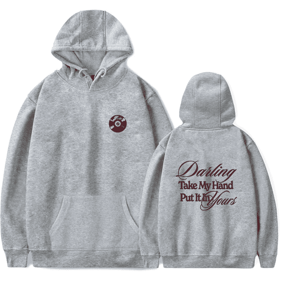JVKE Merch Hoodie Slowdancing Maroon Sand Sleeve Hoodies Fashion Men Women Sweatshirt Tracksuit Pullover Coat