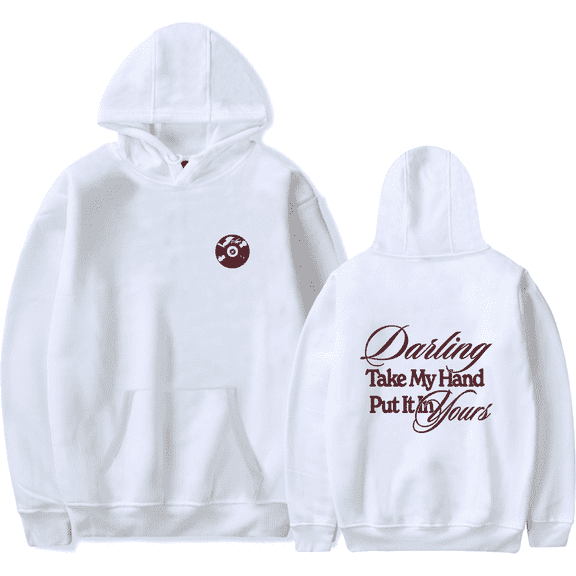 JVKE Merch Hoodie Slowdancing Maroon Sand Sleeve Hoodies Fashion Men Women Sweatshirt Tracksuit Pullover Coat