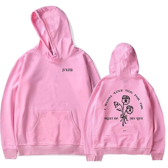 JVKE Merch Hoodies Fashion Casual Sweatshirts Men's And Women's Retro Clothing Streetwear