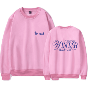 JVKE Merch Long-sleeved Men's And Women's Classic Round Neck Sweatshirt Trendy Street Wear