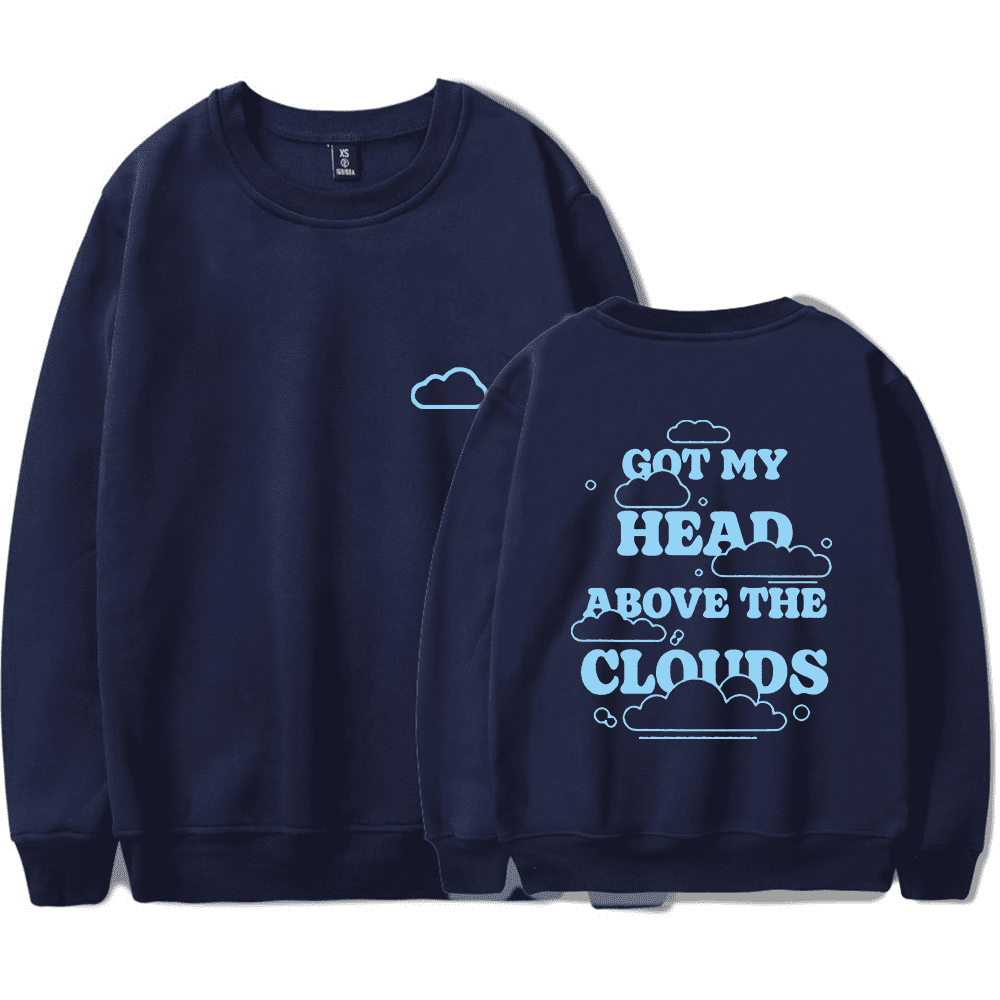 Head in the clouds sweatshirt hotsell