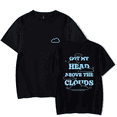 thumbnail image 1 of JVKE Merch T-shirt Clouds Got Me Head Above The Clouds Tee Fashion Men Women t shirt Sweatshirt Summer Casual Short Sleeve T-shirts, 1 of 2