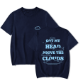 thumbnail image 1 of JVKE Merch T-shirt Clouds Got Me Head Above The Clouds Tee Fashion Men Women t shirt Sweatshirt Summer Casual Short Sleeve T-shirts, 1 of 2