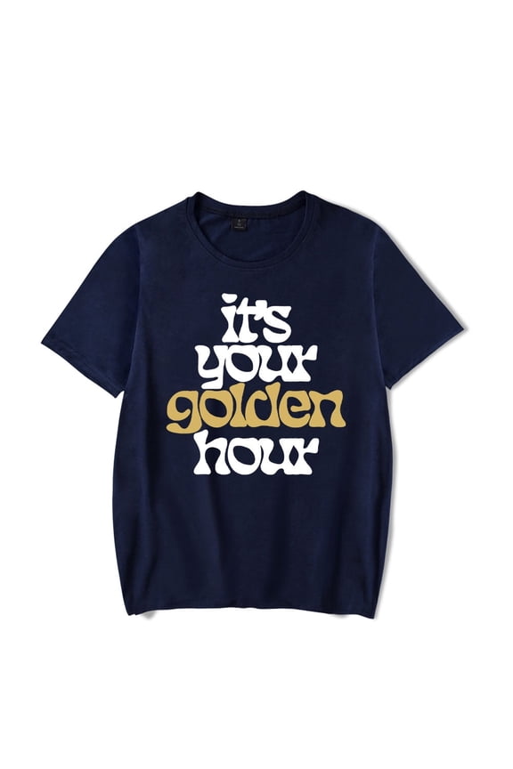 JVKE T shirt Golden Hour Tee JVKE New Tour Merch Unisex Men Women Short Sleeve Tshirt