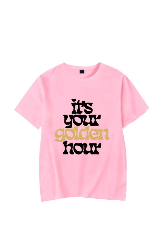 JVKE T shirt Golden Hour Tee JVKE New Tour Merch Unisex Men Women Short Sleeve Tshirt