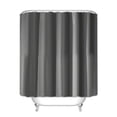 thumbnail image 1 of JVMU Bathroom Shower Curtain Polyester Solid Color Waterproof 72 x 72 Inch Hooks Included, Gray, 1 of 8