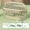 thumbnail image 1 of JVMU Ice Cube Box Double layer 54 Cells Ice Cubes Molds with Lid Ice Freezer Container for Whiskey Cocktail, 1 of 2