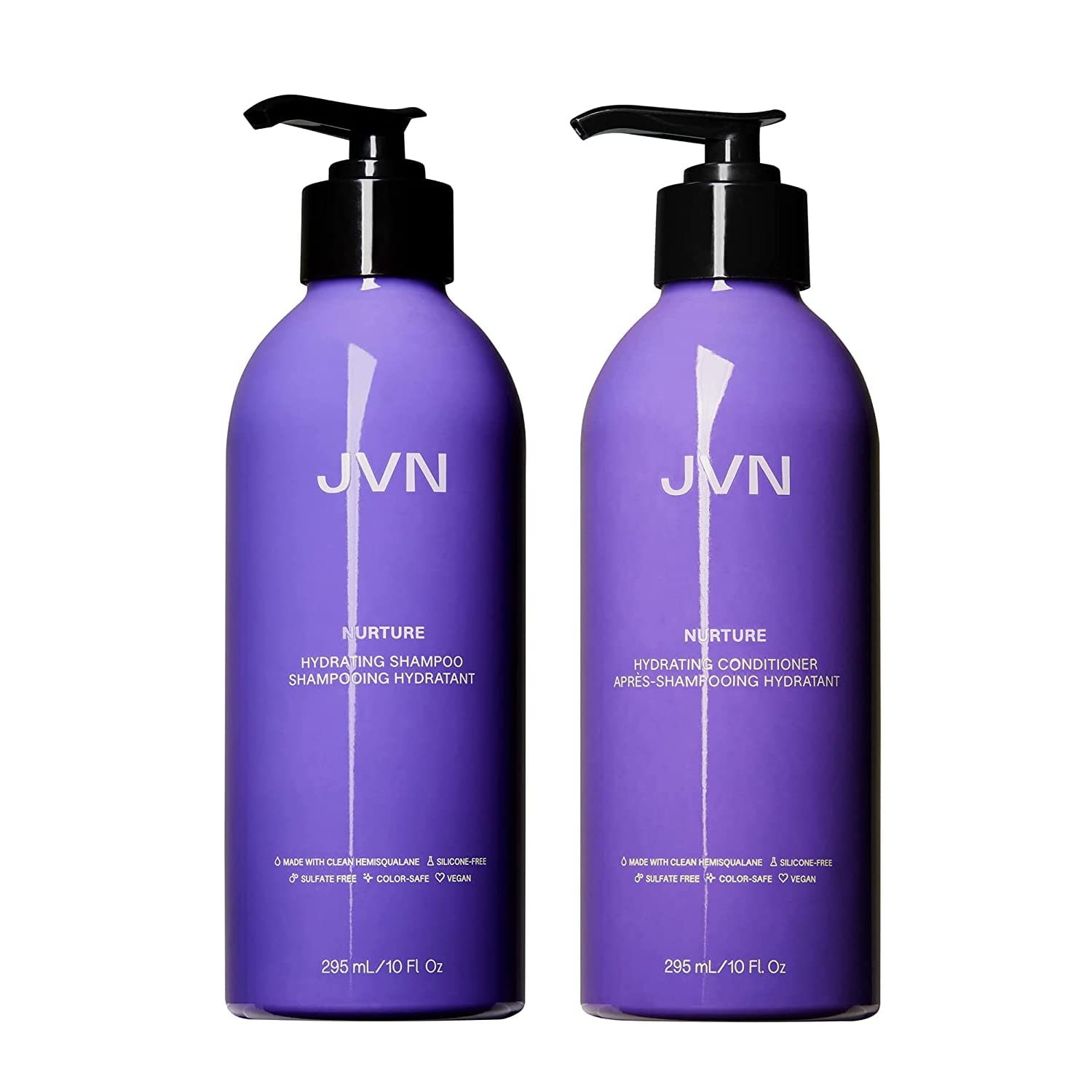 JVN Nurture Hydrating Shampoo & Conditioner Nurture Shampoo & Conditioner for All Hair Types