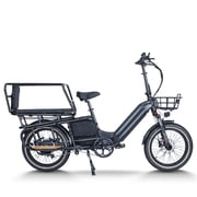 JVV 750W Ebike for Adults, 28 MPH Class 3 E-Bike with Suspension