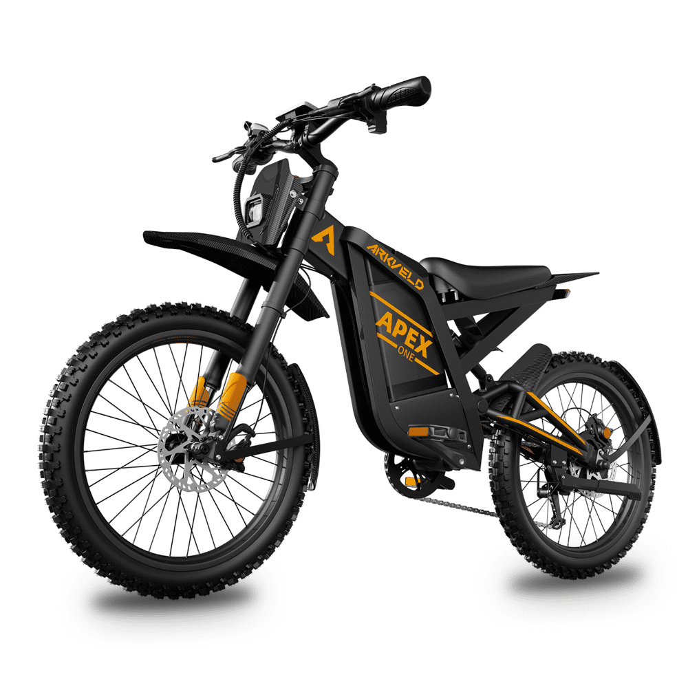 JVV EX25  Adult Electric Dirt Bike, 2000W High-Speed Motor, 48V 32Ah Removable Battery, 37 MPH Top Speed, Up to 87 Miles Range, All-Terrain E-Moto with Hydraulic Disc Brakes & Shimano 7-Speed