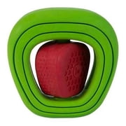 JW CHEW-EE Dental Dog Chew Toy; Cleans Your Pets Teeth and Gums As They Play; Add Their Favorite Flavors, Apple Core