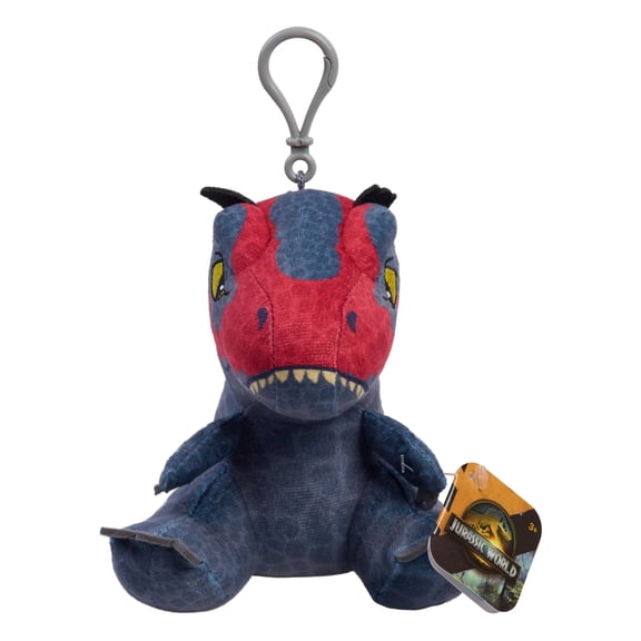 Jurassic Easter Clip-on Plush - Carnotaurus, Kids Toys for Ages 3 Up