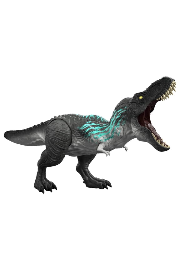 Muscle Madness Tyrannosaurus Rex Action Figure, T-Rex with Grow Feature & Roar