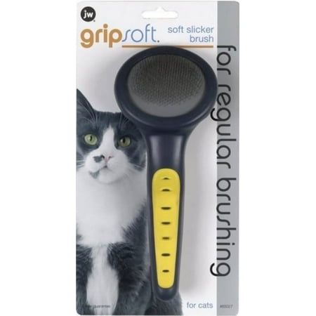 JW GripSoft Cat Slicker Brush