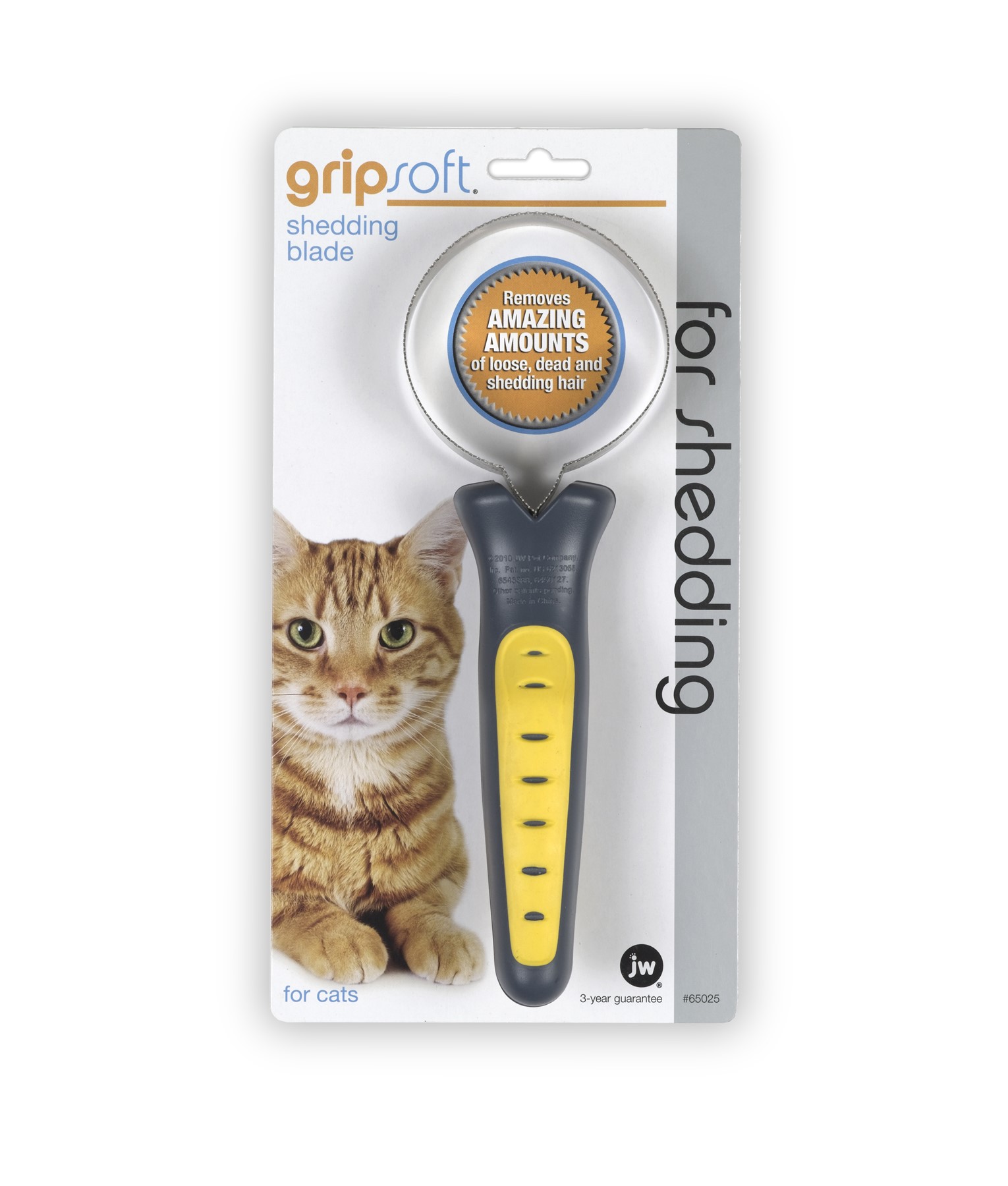 JW Gripsoft Cat Shedding Blade