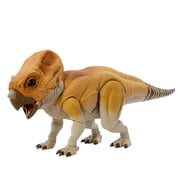 Jurassic World Hammond Collection Screen Scale Aquilops Dolores Dinosaur Figure, Real Feel & Glass Eyes