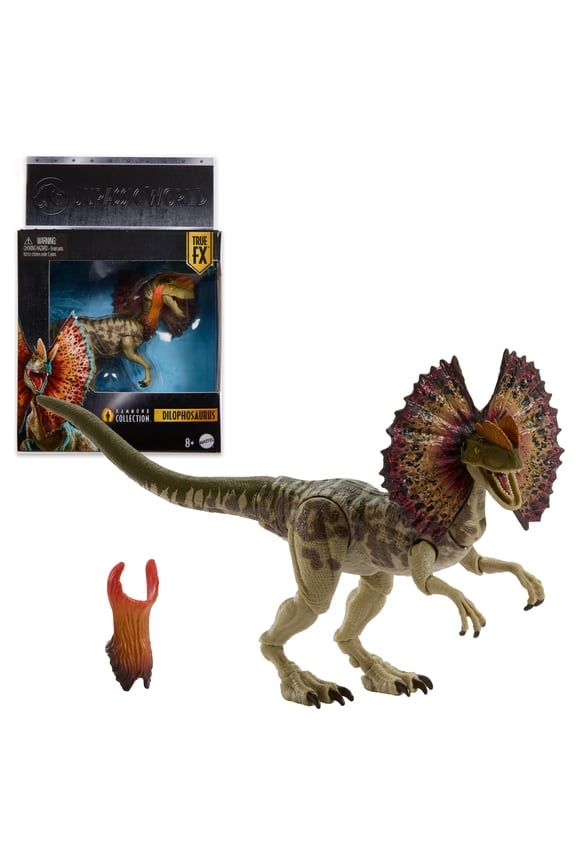 Hammond Collection Dilophosaurus Dinosaur Figure, Deluxe Design and Articulation