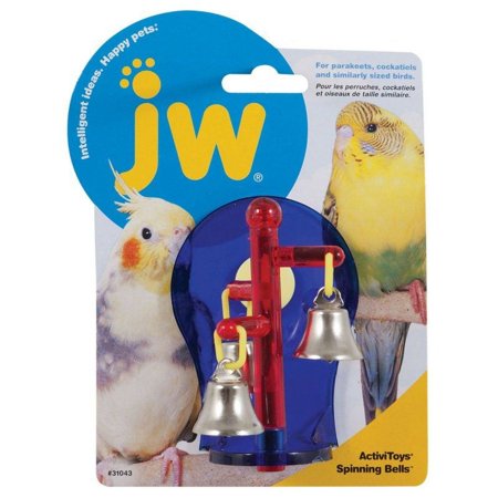 JW Insight Spinning Bells Bird Toy [Bird, Toys] Spinning Bells Bird Toy