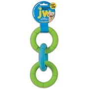 JW Invincible Chains Triple Dog Toy, 4-Inch, Colors May Vary