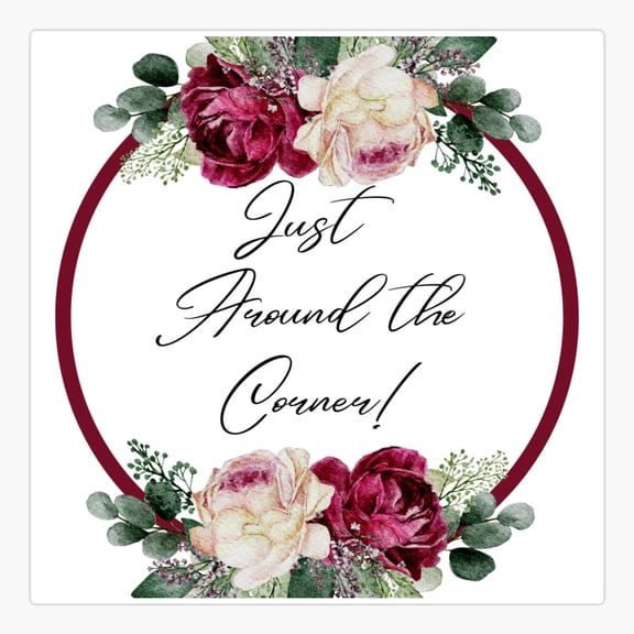 JW Just Around the Corner Verdant Green Foliage Sticker