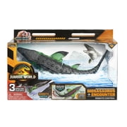 Jurassic World Remote Control Mosasaurus Encounter Water Dino Toy with Water Shooting Action, Ages 6+