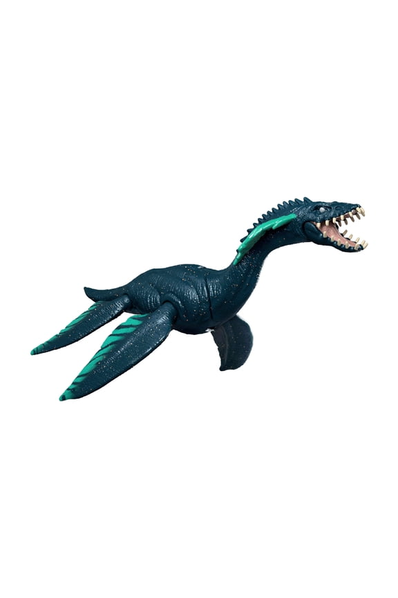 Frenzy Pack Plesiosaurus Dinosaur Figure, Authentic Toy, Digital Play
