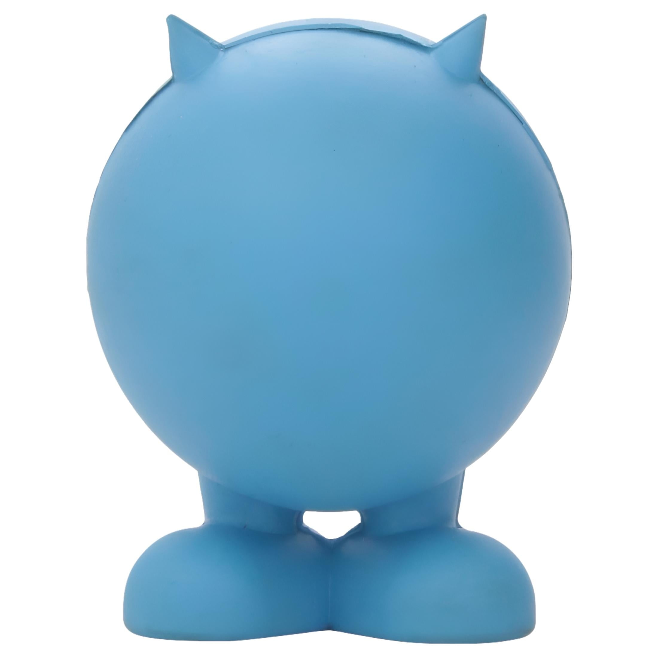 JW Pet Bad Cuz Rubber Squeaker Dog Toy Medium 4 Tall