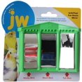 JW Pet Company Activitoys Fun House Mirror Bird Toy, Colors may Vary 6.