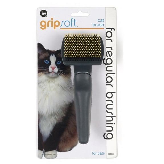 JW Pet Company GripSoft Cat Slicker Brush, Small 65033