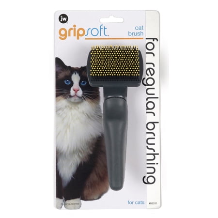 JW Pet Company GripSoft Cat Slicker Brush, Small 65033