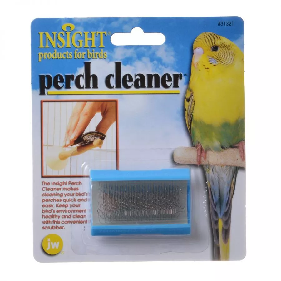 JW Pet Insight Bird Perch Cleaner Scrubber