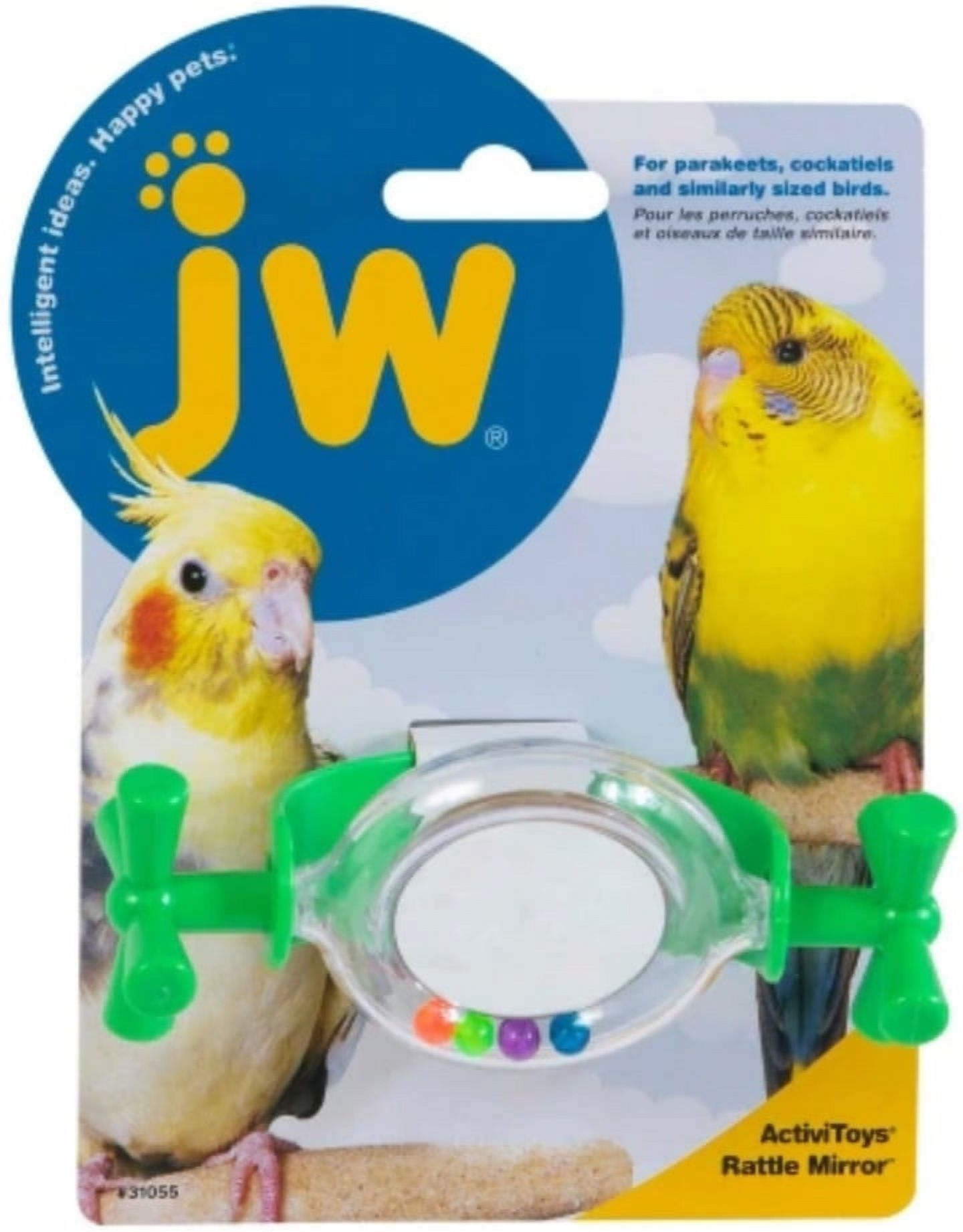 JW Pet Insight Rattle Mirror Bird Toy - Walmart.com