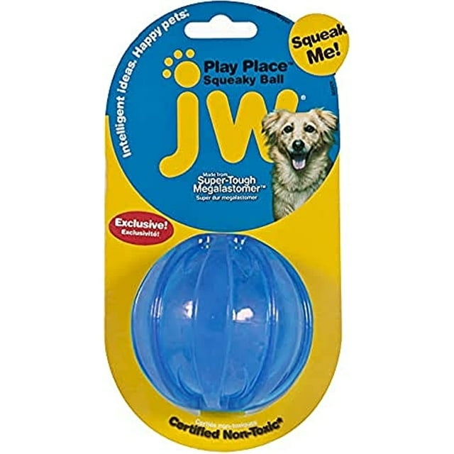 Squeaky Ball Ruff JW Pet PlayPlace Dog Toy Squeaky Ball Assorted 1ea/MD - Walmart.com