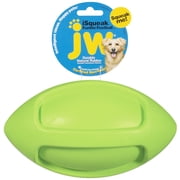 JW iSqueak Funble Football Squeaker Ball Dog toy, Assorted, Large, Pack of 1